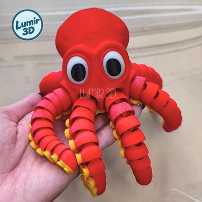 Pulpo Grande Articulado