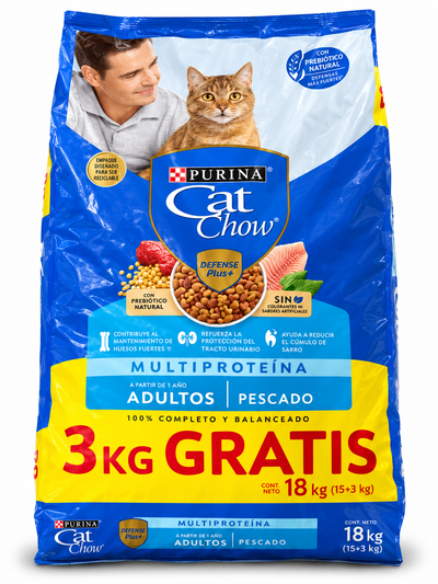 Purina Cat Chow Adultos 18kg