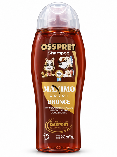 Osspret Shampoo - Máximo Color Bronce 260 ml