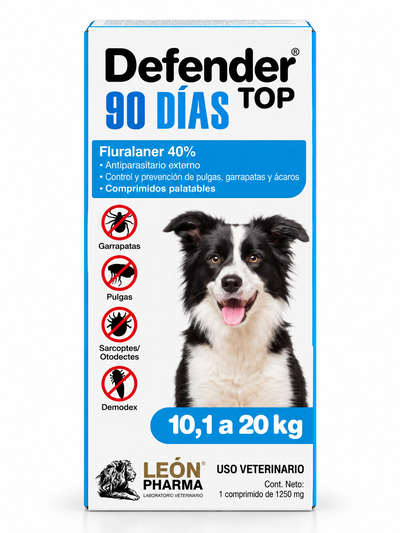 Defender TOP 90 Perros 10,1-20 kg — 90 días