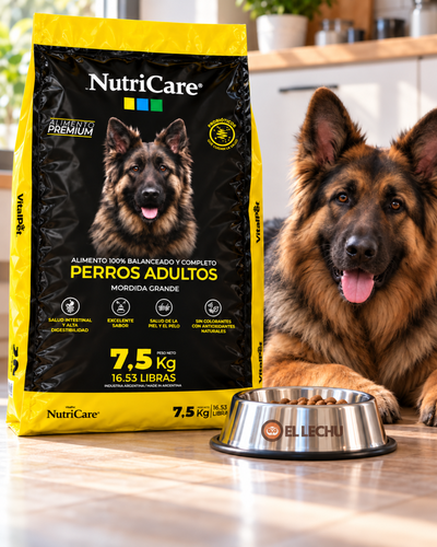 NutriCare Adultos Mordida Grande 7,5kg