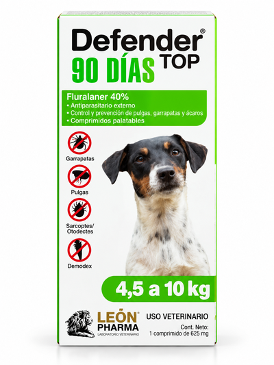 Defender TOP 90 Perros 4,5-10 kg — 90 días
