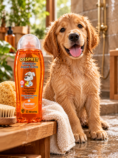 Osspret Shampoo - Aqua Ecto Pulguicida 250 ml