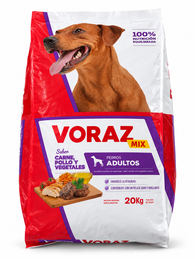 Voraz Mix Adultos 20kg