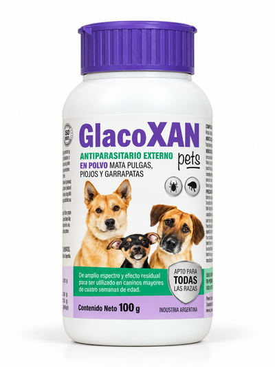 GlacoXAN Antiparasitario en Polvo Perros 100 g