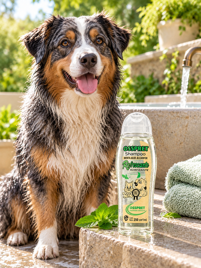 Osspret Shampoo - Refrescante Suavizante 250 ml