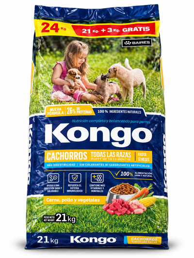 Kongo Cachorros 21kg
