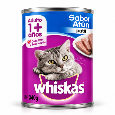 Whiskas Adulto - Paté Sabor Atún