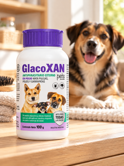 GlacoXAN Antiparasitario en Polvo Perros 100 g