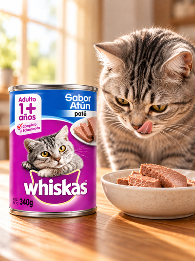 Whiskas Adulto - Paté Sabor Atún