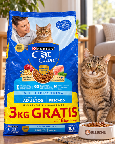 Purina Cat Chow Adultos 18kg