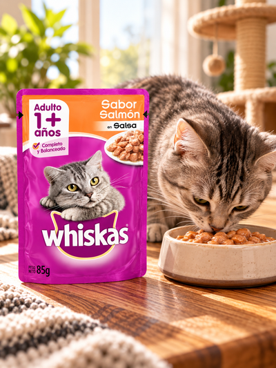 Whiskas Adulto - Salmón en Salsa