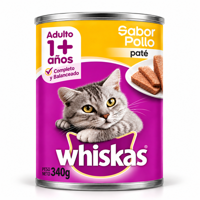 Whiskas Adulto - Paté Sabor Pollo