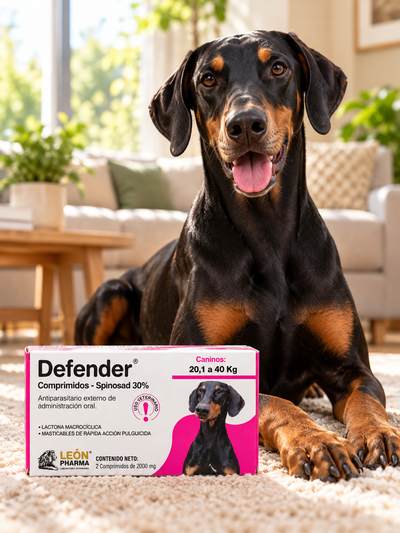Defender Comprimidos Spinosad 30 % Perros 20,1-40 kg