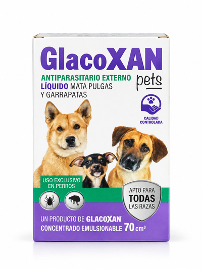 GlacoXAN Antiparasitario Líquido Perros 70 cm³