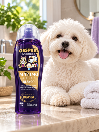 Osspret Shampoo - Máximo Color Blanco 260 ml