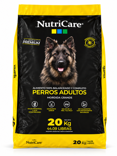 NutriCare Adultos Mordida Grande 20kg