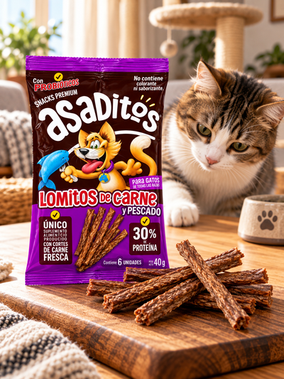 Asaditos - Lomitos de Carne y Pescado