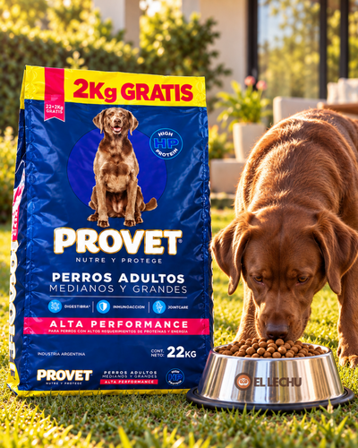 Provet Adultos Mordida Grande 22kg