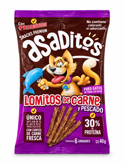 Asaditos - Lomitos de Carne y Pescado