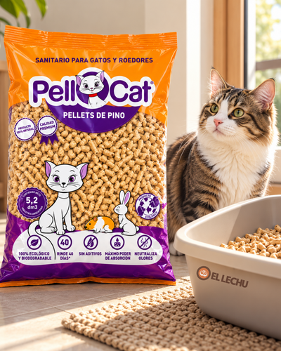 PellCat Pellets de Pino 5,2 dm³