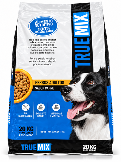 True Mix Adultos Carne 20 kg