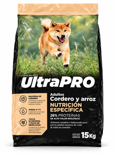 UltraPRO Adultos Cordero y Arroz 15kg