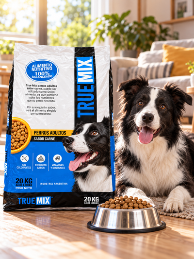 True Mix Adultos Carne 20 kg
