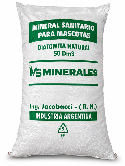 Diatomita Natural 50 dm³