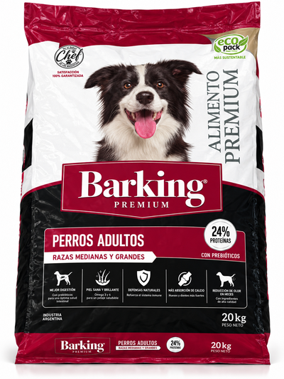 Barking Adultos Medianas y Grandes 20kg