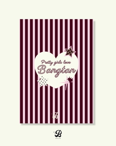 Pretty girls love BANGTAN A4