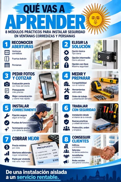Seguridad para Ventanas y Persianas