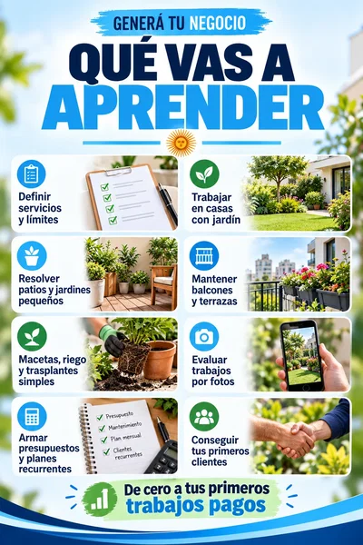 Jardines, Patios y Balcones