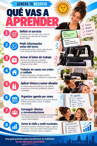 Tintura y Alisados a Domicilio