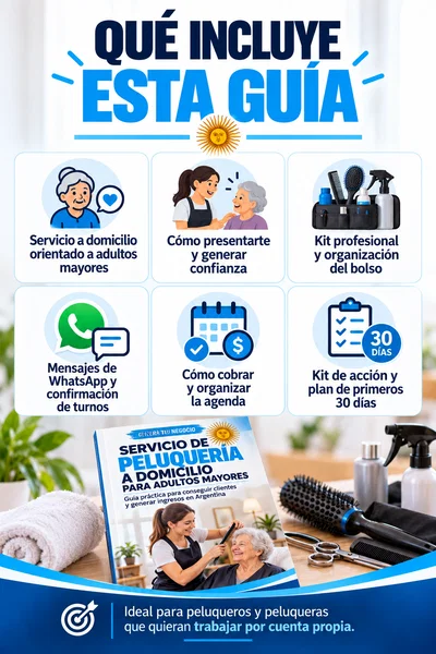 Peluquería a Domicilio para Adultos Mayores