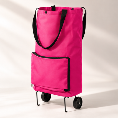 Carrito plegable para compras con estuche de guardado