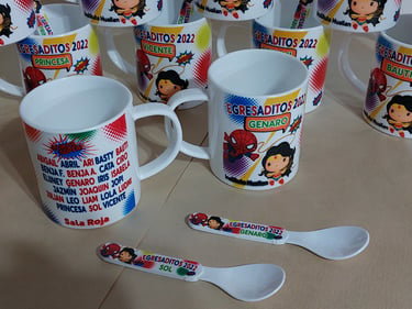 Tazas de polimero personalizadas