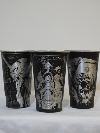 Combo x3 Vasos Ferneteros – Colapinto + Evangelion + One Piece