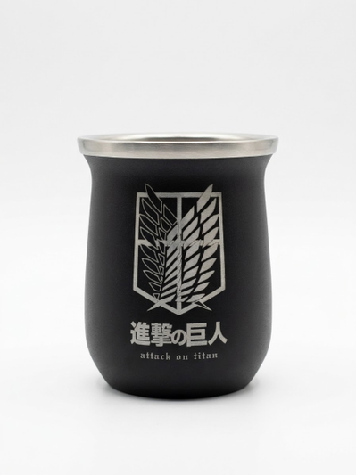 Mate Acero Inoxidable Attack on Titan
