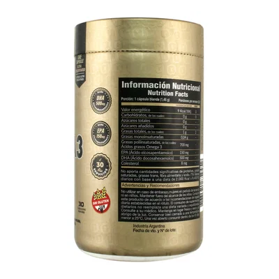 Omega 3 Fish Oil Gold Nutrition