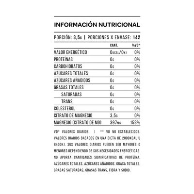 Citrato de Magnesio Star Nutrition