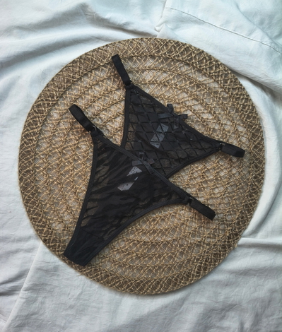 PACK X2 LESS BLACK TULL ♥
