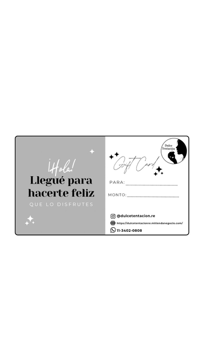 GIFT CARD  ♥