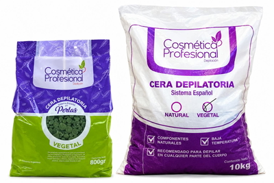 Cera Depilatoria Perlas Vegetal