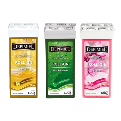 Cera Depilatoria Sistema Roll-On 100gr
