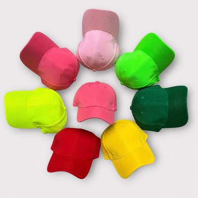 DOCENA SURTIDA GORRA LISA TELA FLEX