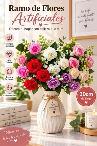 RAMO DE FLORES ARTIFICIAL