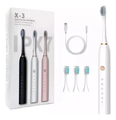 CEPILLO DE DIENTES X 3 CABEZALES RECARGABLE