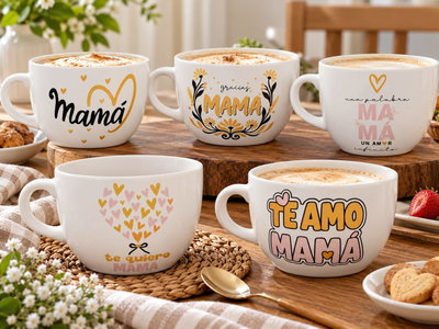 Tazones Día de la madre x 3pcs