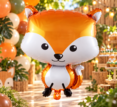 Globo metalizado zorrito 48,5x65 